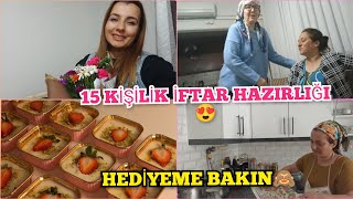 15 KİŞİLİK MİSAFİRLİ İFTAR MENÜSÜ 🕌🍜 DOĞUM GÜNÜ ALIŞVERİŞİ 🛍️ DERTLEŞTİK 🤍 vlog ramadan [upl. by Lenhard]