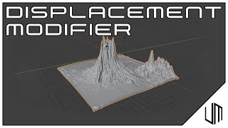 How to use the DISPLACEMENT MODIFIER in Blender [upl. by Saddler]