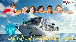 Top 5 best Kids And Family Friendly Cruises familytime familytravel familycruise familytrip [upl. by Leimad]