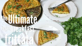 the Ultimate Vegan breakfast Frittata [upl. by Osnerol]