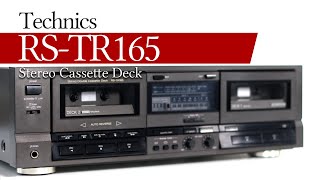 Technics RSTR165 Double Cassette Deck [upl. by Papst]