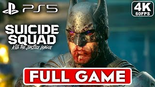 SUICIDE SQUAD KILL THE JUSTICE LEAGUE Gameplay Walkthrough FULL GAME 4K 60FPS PS5  No Commentary [upl. by Barry522]