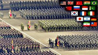 30 Most Powerful Militaries In The World  Youll Be Surprised 2024 [upl. by Ajiram]