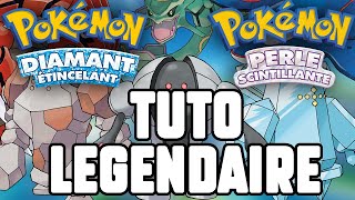 COMMENT AVOIR LES LEGENDAIRE DANS POKEMON DIAMANT ETINCELANT ET PERLE SCINTILLENTE [upl. by Minette]