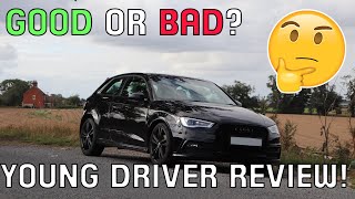 SHOULD A YOUNG DRIVER BUY AN AUDI A3 SLINE Review Specs and Costs [upl. by Fernanda]