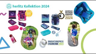 herlitz Schulranzen Kollektion 2024 Neuheiten [upl. by Gathard]