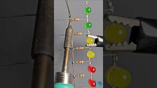 Single Transistor Battery Level Indicator  NO PCB [upl. by Letram]