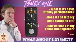 IK Multimedia ToneX ONE what about Latency [upl. by Darrow]