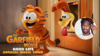 THE GARFIELD MOVIE  quotGood Lifequot by Jon Batiste Official Music Video [upl. by Sunda]