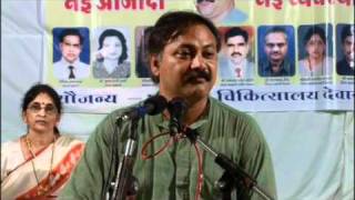 Shri Rajiv Dixits Lecture at Dewas  6 April 2010  Bharat Swabhiman Andolan [upl. by Gruber]