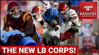 The Wisconsin Badgers have built a successful portal class we talk about the linebacker group [upl. by Ingrid]