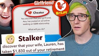 Dating a PSYCHO Girlfriend in Bitlife [upl. by Patterman151]