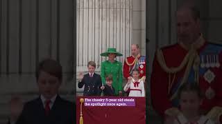 Prince Louis Steals The Show At Trooping The Colour 👑 [upl. by Yks]