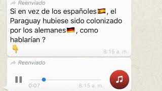 Si en vez de los españoles el paraguay hubiese sido colonizado por los alemanes [upl. by Adnahsat]