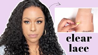 CLEAR LACE amp CLEAN HAIRLINE  Deep Wave 13x6 Lace Frontal Wig  ft XRSBeauty [upl. by Reave]