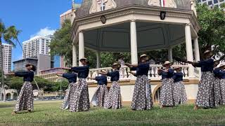 Hālau Kaulakahi  quotWaikoloaquot [upl. by Farleigh]