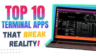 Top 10 INSANE Linux Terminal Applications You Should Be Using Command Line Sorcery [upl. by Carlotta]