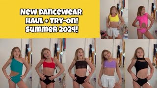 New Dancewear Haul  TryOn Summer 2024 [upl. by Noirod589]