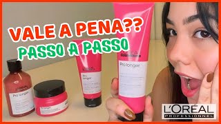 Linha PRÓLONGER ENGROSSADOR de PONTA FINA Loreal Professional ✨ [upl. by Krum]