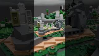 The Hobbit world Flyover In Lego [upl. by Chem]