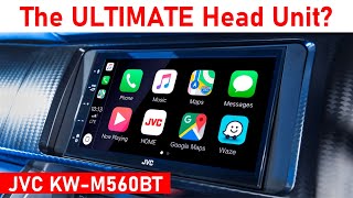 The ULTIMATE Car Head Unit UNDER £300 JVC KWM560BT Demo amp Overview [upl. by Warrin484]