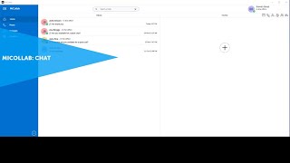 MiCollab Chat MiVoice Business [upl. by Anatole]