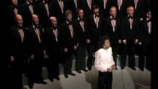 Treorchy Male Choir amp Leo Sayer singing Sound Of Silence [upl. by Icken]