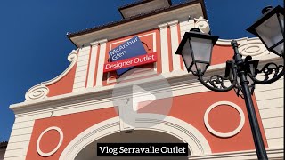 Serravalle Designer Outlet Vlog shopping McArthurGlen Group [upl. by Lorsung]