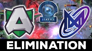 ELIMINATION SERIES  ALLIANCE vs NIGMA GALAXY  THE INTERNATIONAL 2023 WEU QUALIFIERS DOTA 2 [upl. by Anaeel]