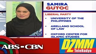 DZMM TeleRadyo SINO KA BA Samira Gutoc nagpakilala sa DZMM Ikaw Na Ba [upl. by Haridan]