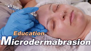 Microdermabrasion Facial  beauty tutor full demo  benefits and before and after pictures 2021 [upl. by Malsi]