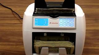 CR2 Money Counter UV MG IR Counterfeit Detection [upl. by Strickler]