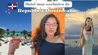 Visitando uno de los HOTELES MÁS LUJOSOS de República Dominicana 🇩🇴🏝️🌊🤩 [upl. by Yerhpmuh892]