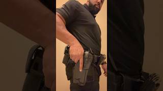 Safariland 6360 level 3 holster edc security shorts [upl. by Enilorac]