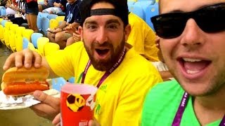 Dude Perfect Invades A World Cup Game [upl. by Ladnar]