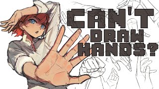 HOW I DRAW HANDS [upl. by Onitnerolf]