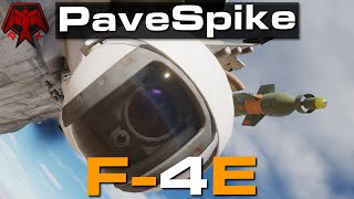 DCS F4E Phantom Pave Spike  Laser guided bombs Tutorial [upl. by Howlan586]