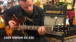 1968 Gibson ES330 Sunburst GuitarPoint Maintal  Vintage Guitars [upl. by Kiryt]