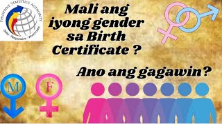 Change of Gender sa PSA Birth Certificate [upl. by Zimmerman]