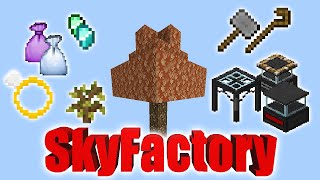 Skyfactory Addon V2  Minecraft Bedrock Modpack MCPE [upl. by Collin731]