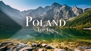 Top 10 Places To Visit In Poland  4K Travel Guide [upl. by Gruchot]