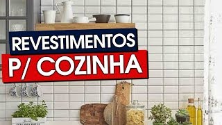 63 REVESTIMENTOS PARA COZINHA MODERNOS E CHARMOSOS [upl. by Halimaj499]