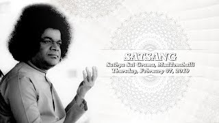 Divine Satsang Live from Muddenahalli  07 February 2019 [upl. by Akiem179]