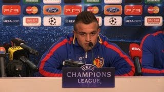 Basels Shaqiri vor CLSpiel gegen Bayern München [upl. by Whetstone]