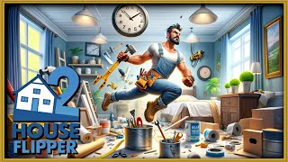 House Flipper 2 Renovation Rush Can I Beat the Clock [upl. by Misak]