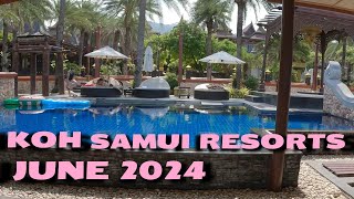 An afternoon of Resorts Koh Samui June 2024 [upl. by Lorac]