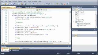 Visual Basic Tutorial  49  Events [upl. by Dihaz]