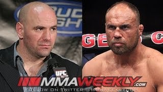 Randy Couture Cant Buy a Ticket but the UFC is Ryan Coutures House  Dana White [upl. by Anerroc]