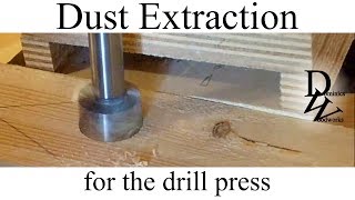 Drill press dust extraction [upl. by Melodee451]