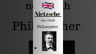 How to Pronounce Nietzsche Correctly British Accent pronouncecorrectly english [upl. by Raymonds]